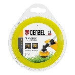 Леска для триммера Denzel FLEX CORD 96117 квадрат 3 мм х 15 м, блистер, фото4