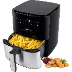 Аэрофритюрница Clatronic FR 3782 H черный/серебристый, 1450 Вт, 5 л, сенсор, 8 программ, фото2