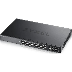 Коммутатор Zyxel XGS2220-30 L3 Access switch, rack 19', 24xRJ-45: 1G, 2xRJ-45: 1/2.5/5/10G, 4xSFP+, standalone/cloud management, фото 1