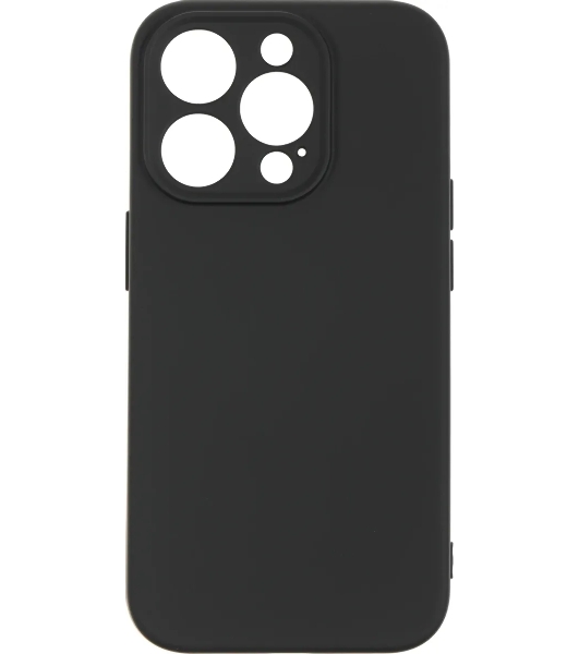 Чехол (клип-кейс) BoraSCO для Apple iPhone 15 Pro черный (72429)