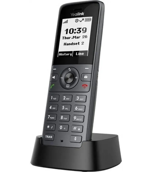 Телефон DECT-трубка Yealink W71H, экран 1.8', FNR, для W70B/W71P/W73P/W74P/W76P/W79P/W75/W80/W90