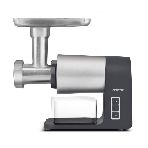 Мясорубка электрическая Centek CT-1607 серый, 3000 Вт, 3.0 кг/мин, реверс, металлический лоток, насадки - 5, фото 1