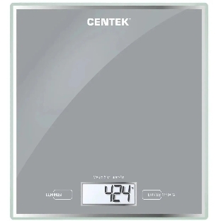 Весы кухонные Centek CT-2462 серебристый