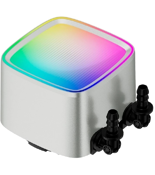 Система жидкостного охлаждения Water Cooling System Geometric Future Eskimo Pro 360 (240W, 360мм, ARGb, белый/Fans: 3x120мм, 80.81CFM, 34.2dBA, 2000RPM/Pump height 54мм, 3200RPM, Rad thickness 27мм/S: 1851, 1700, 1200, 115X, 2011, 2066, AM5, AM4)