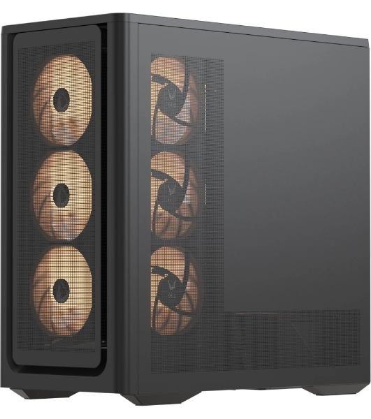 Компьютерный корпус Aerocool \ Formula V Line Air Power G9 DUO PA Black, ATX, TYPE-C*1, USB3.0*2, MESH/GLASS FRONT PANEL, FRONT 3x PERFORMANCE ARGB, REAR 1x PERFORMANCE ARGB