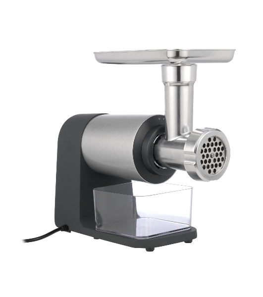 Мясорубка электрическая Centek CT-1607 серый, 3000 Вт, 3.0 кг/мин, реверс, металлический лоток, насадки - 5