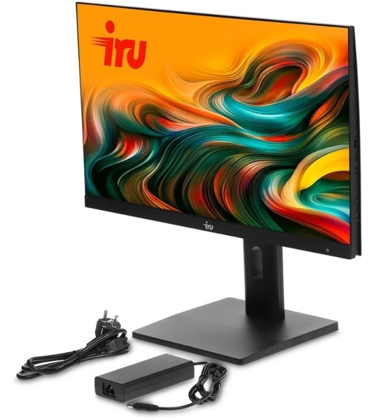 Моноблок IRU Tactio 23IP 23.8' Full HD i3 14100 (3.5) 16Gb SSD480Gb UHDG 730 Windows 11 Pro 64 WiFi BT 120W Cam черный 1920x1080 (RUS)