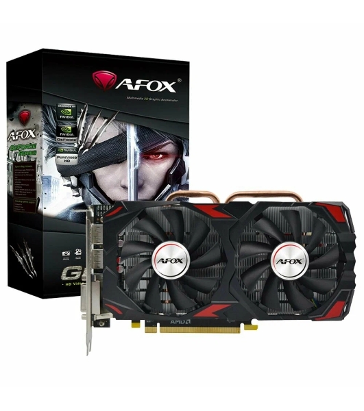 Видеокарта AFOX RX 580 8Gb GDDR5 256Bit HDMI 2xDP RTL