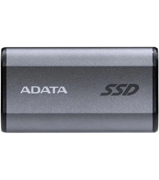 Внешний SSD ADATA Elite SE880, 4TB, USB 3.2 Gen 2x2 Type-C, R/W 2000/2000, серый
