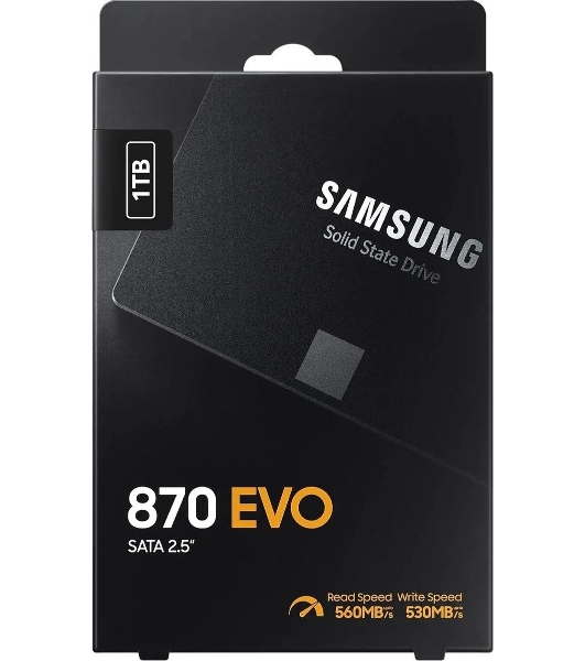 Жесткий диск SSD SAMSUNG SATA2.5' 1TB 6GB/S 870 EVO MZ-77E1T0B/AM