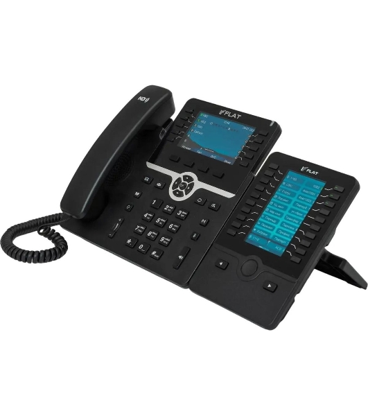 Телефон IP Флат Flat-Phone-B10 черный