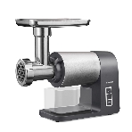 Мясорубка электрическая Centek CT-1607 серый, 3000 Вт, 3.0 кг/мин, реверс, металлический лоток, насадки - 5, фото3
