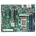 Материнская плата серверная ASRock EC266D4-4L, LGA1700, Intel C266, 4xDDR5 (ECC), 14xSATA, 2xM.2, 1xPCIe 5.0 x16, 1xPCIe 5.0 x8, 1xPCIe 4.0 x4, 1xVGA, 5x1Gb LAN (вкл. IPMI), 2xUSB-A 5Gbps, 1xCOM, ATX, фото 1