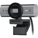 Веб-камера Logitech MX Brio 3840x2160, 30 кадр/с, USB Type-C, микрофон (2 шт, шумоподавление), автоматическая фокусировка, автоосвещение, HDR, шторка приватности, слежение за лицом, универсальное крепление, серебристый, фото3