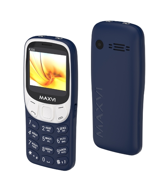Мобильный телефон Maxvi K200 синий