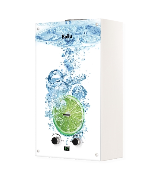 Колонка газовая Ballu GWH 10 Fiery Glass Lime