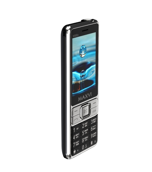 Мобильный телефон Maxvi X900c черный