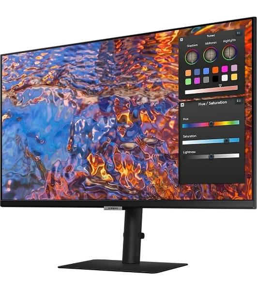Монитор 27' Samsung S27B800PXI IPS 3840x2160, 60 Гц, 5 мс, 350 кд/м², 16:9, 1xHDMI, 1xDP, 4xUSB-A 3.0, 1xUSB-C, черный