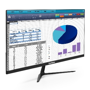 Монитор 23.8' ExeGate SmartView EP2400A IPS 1920x1080, 75 Гц, 5 мс, 16:9, 250 кд/м2, 1xHDMI, 1xVGA, 1x3.5 мм, черный