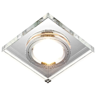 Встраиваемый точечный светильник Ambrella Light 8170 CL хром MR16 D90 mm