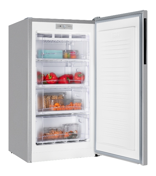 Морозильная камера Nordfrost DF 261 SAP, серебристый, 111л, 3 ящика