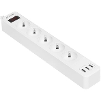 Сетевой фильтр QUMO Power Bar 5SP4U (P-0005), белый, фото7