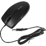 Мышь проводная A4Tech OP-530NU черный, 1200 dpi, USB, кнопки - 3, фото6