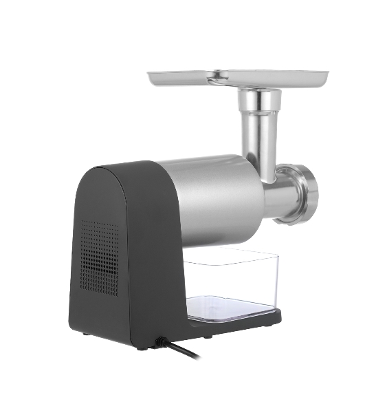 Мясорубка электрическая Centek CT-1607 серый, 3000 Вт, 3.0 кг/мин, реверс, металлический лоток, насадки - 5