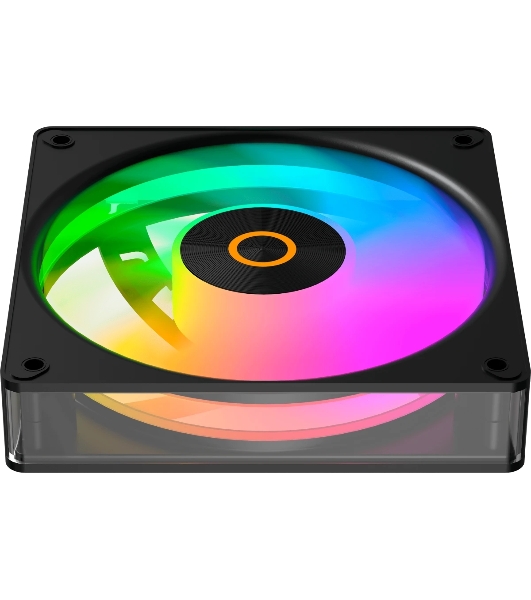 Вентилятор для корпуса Ocypus Gaммa F12 Elite BK ARGB 3 IN 1, 120x120x25мм, 4-PIN PWM, 600-1800 RPM, 26 DBA MAX, HYDRO BEARING