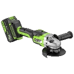 Углошлифовальная машина Greenworks GD24AG 10500об/мин рез.шпин.:M14 d=125мм (3200207CUG), фото5