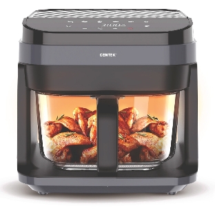 Аэрогриль Centek CT-3101 черный, 1350 Вт, 5.5 л, сенсор, 7 программ