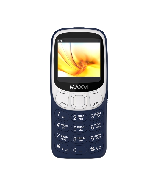Мобильный телефон Maxvi K200 синий