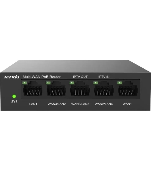 Коммутатор Tenda 5PORT GIGABIT POE G0-5G-POE