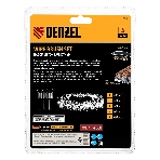 Набор щеток для дрели Denzel 5 Плоских 25-38-50-63-75 мм, шпилька, нерж. вит. проволока, фото4