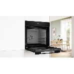 Электрический духовой шкаф Bosch HJG852YB0T Serie 6, 60 см, 66 л, черный,сенсорное управление, 8 режимов+AutoPilot 30(30 автоматических программ), LCD-дисплей, галогенное освещение, самоочистка EcoClean,Soft Open and Soft Close door,телескопические направляющие на 2 уровнях, фото3