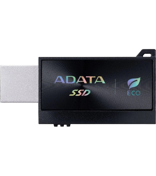 Внешний SSD ADATA SC730, 512 Gb, USB 3.2 Gen 2 Type-A/Type-C, R/W 600/600, черный