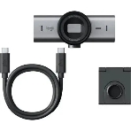 Веб-камера Logitech MX Brio 3840x2160, 30 кадр/с, USB Type-C, микрофон (2 шт, шумоподавление), автоматическая фокусировка, автоосвещение, HDR, шторка приватности, слежение за лицом, универсальное крепление, серебристый, фото5