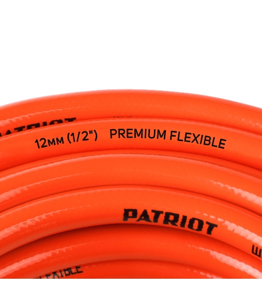 Шланг садовый Patriot, поливочный, PVC-1250, 4 слоя, 1/2 ', 50 м
