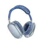 Беспроводные/проводные наушники Hoco W55 небесно-голубой, накладные, Bluetooth + проводной, фото 1