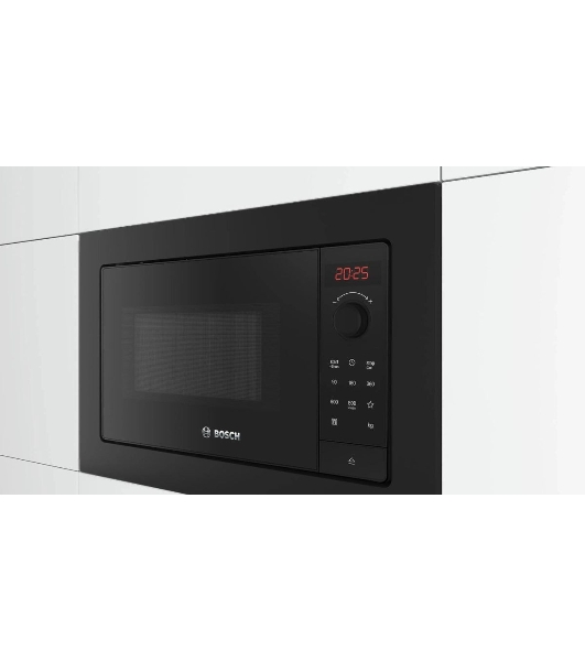 Микроволновая печь Bosch BFL623MB4 черный (встраиваемая)