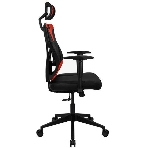 Кресло Aerocool GUARDIAN Champion красный, сетка, 150 кг, подголовник, регулируемые подлокотники, механизм качания, поясничная подушка, фото3