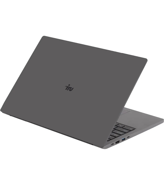 Ноутбук IRU Strato 16ALMR Core i7 12650H 16Gb SSD512Gb Intel UHD Graphics 16' IPS FHD (1920x1200) Windows 11 Pro grey WiFi BT Cam 5400mAh (2142319)