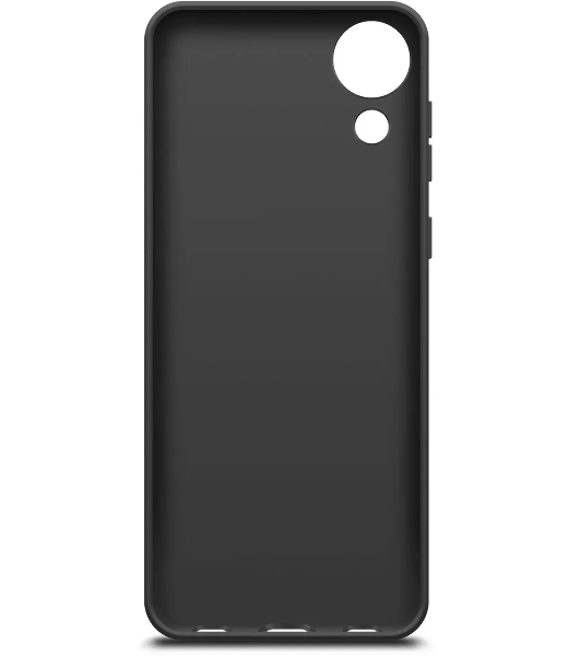 Чехол (клип-кейс) BoraSCO Silicone Case для Samsung Galaxy A03 Core черный (матовый)
