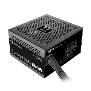 Блок питания Thermaltake Smart BM3 (PS-SPD-0650MNFABE-3), 650Вт, 80 PLUS Bronze, 120мм, модульный, черный