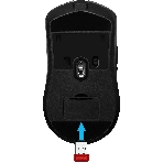 Мышь беспроводная Defender Demon GM-534 черный, 3200 dpi, радиоканал, USB, кнопки - 6, фото4