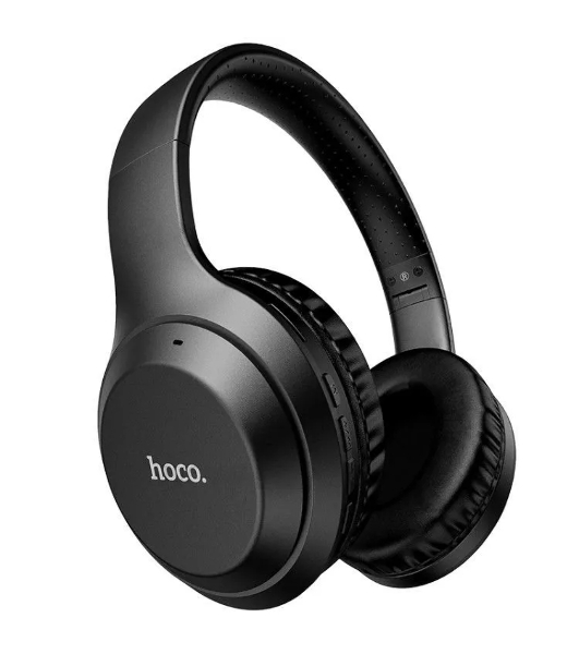 Беспроводные/проводные наушники Hoco W30 FUN MOVE черный, накладные, Bluetooth + проводной, до 8 ч.