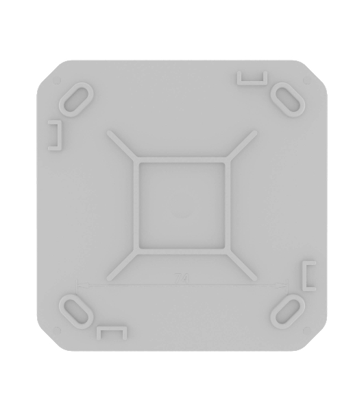 Коробка распр. ДКС 53800 ОП 100х100х50 (6 каб.ввод.) IP55