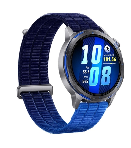Умные часы HUAWEI Watch GT Runner 2 CDY-B19, 1.32' AMOLED, Wi-Fi, Bluetooth, NFC, 5 ATM/IP69, синий