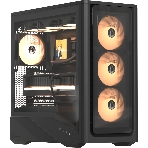 Компьютерный корпус Aerocool \ Formula V Line Air Power G9 DUO PA Black, ATX, TYPE-C*1, USB3.0*2, MESH/GLASS FRONT PANEL, FRONT 3x PERFORMANCE ARGB, REAR 1x PERFORMANCE ARGB, фото 1