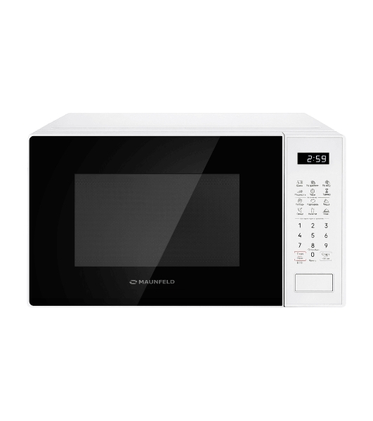 Микроволновая печь MAUNFELD MFSMO720EW02 белый, 20 л, 700 Вт, переключатели - сенсор